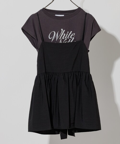 【限定価格】Ameri vintage キャミソールTシャツセット Ameri VINTAGE Tシャツ キャミソールセット 新品、タグ付き