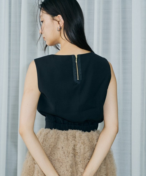 ANDRESD ドレス mocomoco set up dress / モコモコセットアップ