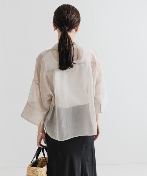 URBAN RESEARCH（アーバンリサーチ） ブラウス シャツ シアーワイド 