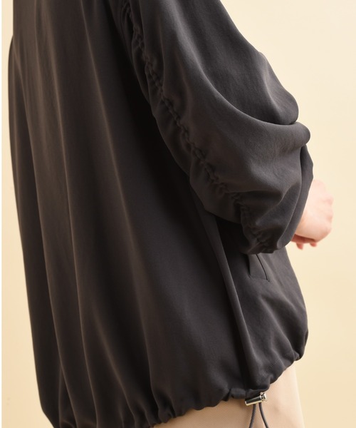 「actuel」 「INTERPLANET」ジップアップブルゾン FREE オフホワイト レディース_画像2