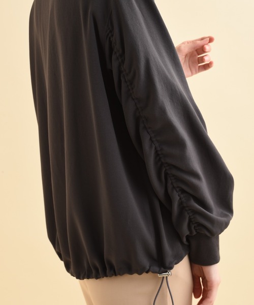 「actuel」 「INTERPLANET」ジップアップブルゾン FREE オフホワイト レディース_画像3