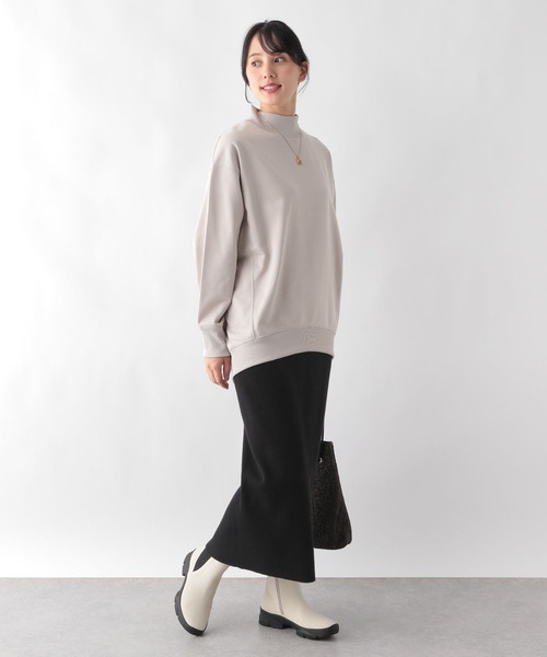 「GLOBAL WORK」 ニットスカート MEDIUM オリーブ レディース_画像2