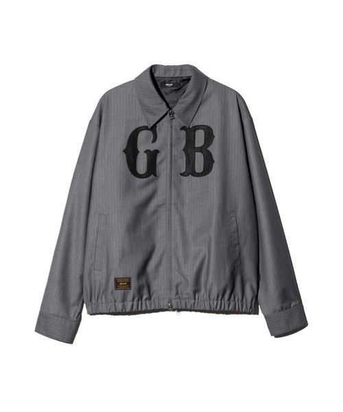 glamb（グラム） コート ジャケット Stripe Coach Jacket / ストライプ 