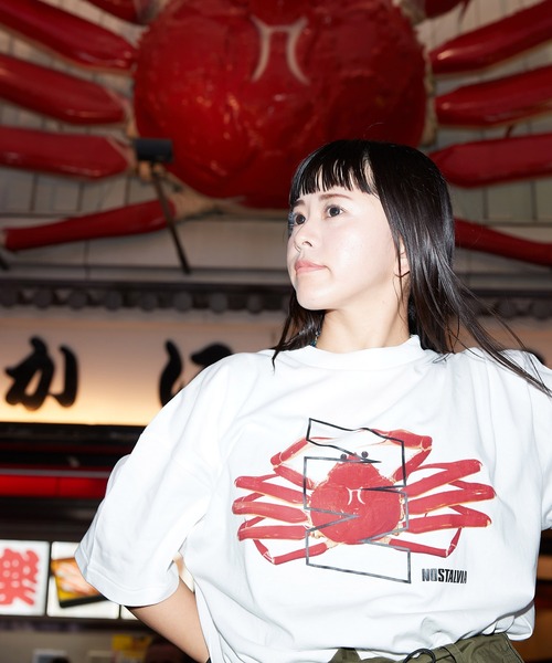 NOSTALVIA tシャツ ノスタルヴィア I Love Kani / アイラブ カニ T