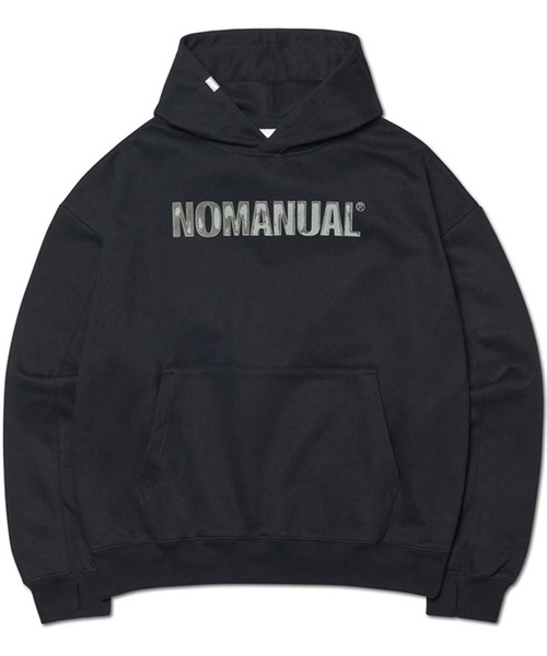 NOMANUAL（ノーマニュアル） パーカー A'GEM/9 × .kom 「NOMANUAL/ノー