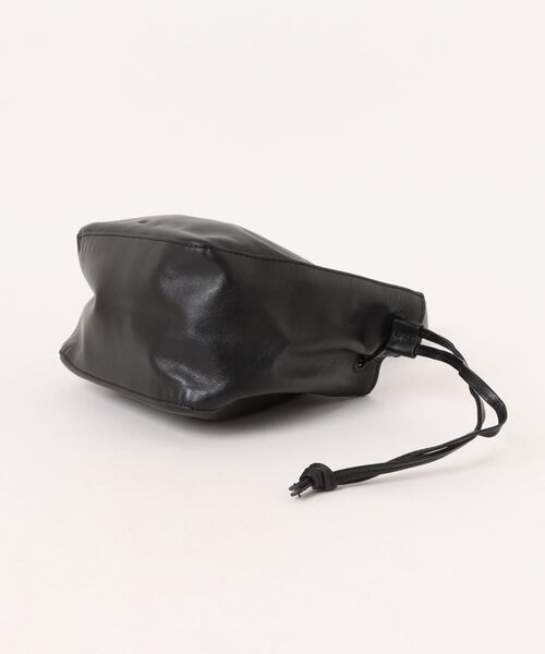 美品 イアパピヨネ 本革 ONE. ワンドット 別注 ワンハンドルバッグ 黒 B.I.D. ハンドバッグ 「ONE./ワンドット」ワンハンドルレザーハンドBAG
