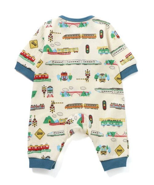 Ampersand（アンパサンド） ベビー服 ロンパース 「リンク」電車柄