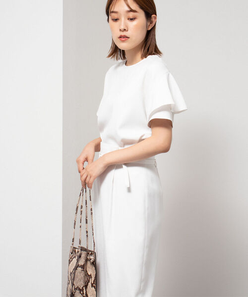 「NOLLEY'S」 半袖ブラウス 38 ラベンダー レディース_画像4