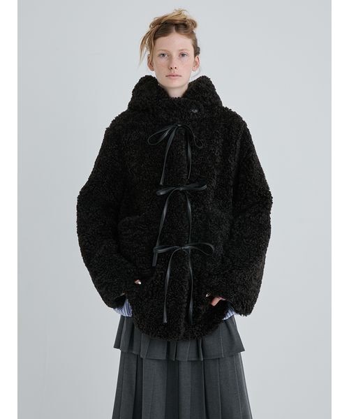 SORIN（ソリン） コート アウター Synthetic Fur Lace-up Duffle Coat