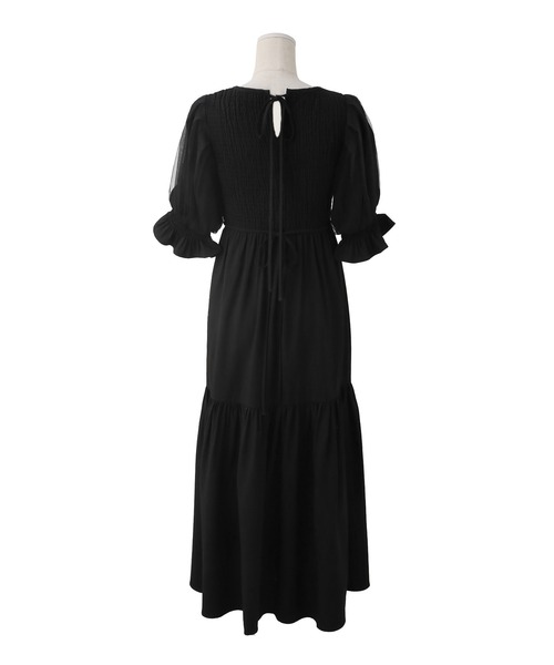 MIELI INVARIANT（ミエリインヴァリアント） 半袖ワンピース FREE