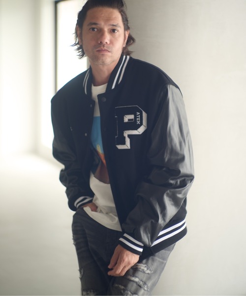 【アダムパテック】 looose award jacket スタジャン アダムパテック】 looose award jacket スタジャン アダムパテック