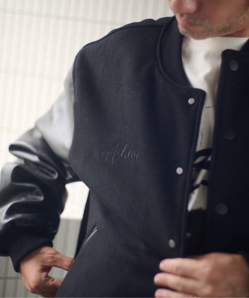 ADAM PATEK（アダムパテック） スタジャン ADAMPATEK/leather sleeves