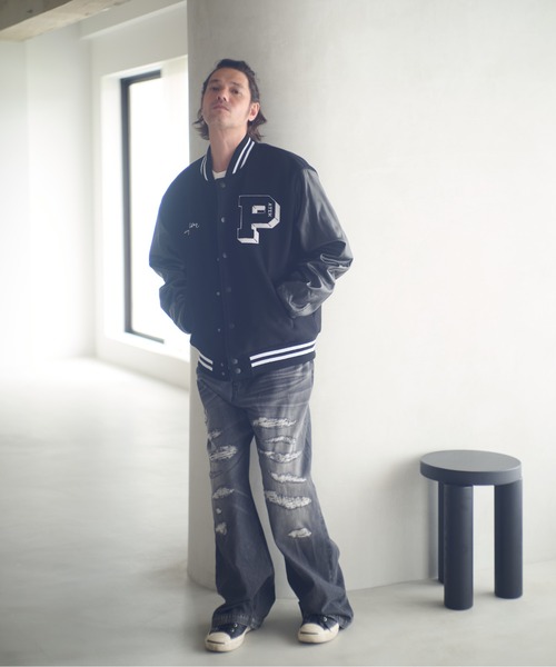 ADAM PATEK（アダムパテック） スタジャン ADAMPATEK/leather sleeves