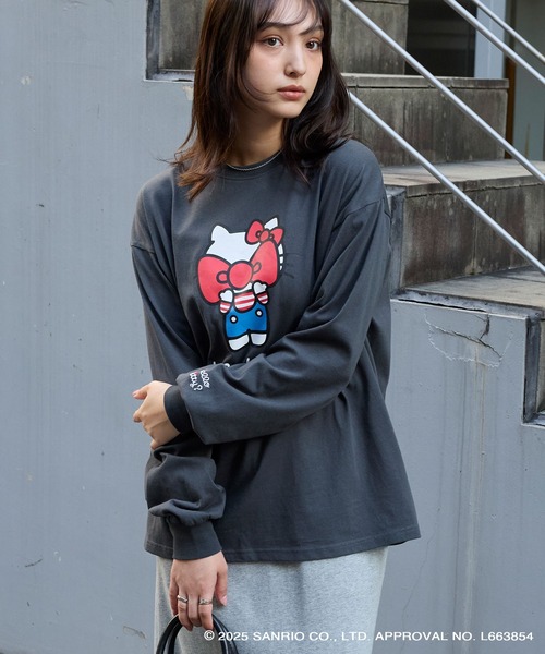 sanrio（サンリオ） tシャツ 「Sanrio characters/サンリオ