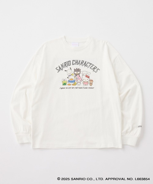 sanrio（サンリオ） tシャツ 「Sanrio characters/サンリオ