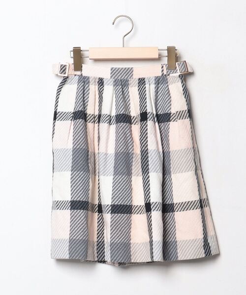 【美品】ブルーレーベルクレストブリッジ　スカーフ柄スカート　38 BLUE LABEL CRESTBRIDGE（ブルーレーベルクレストブリッジ） スカート