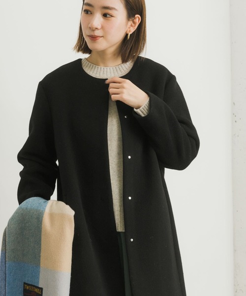 URBAN RESEARCH（アーバンリサーチ） ノーカラーコート 36 ベージュ