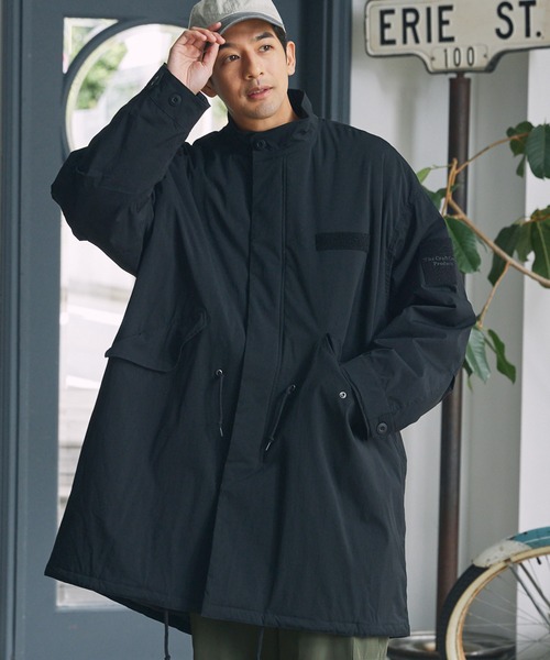 THE CRAFT CREW PRODUCTS モッズコート コート 撥水ストレッチナイロン