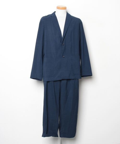 NANO universe（ナノ・ユニバース） セットアップ L ネイビー メンズ