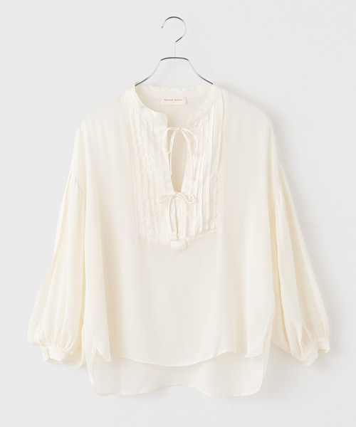 IENA maison collection リネンコットンブラウス IENA｜Maison IENA