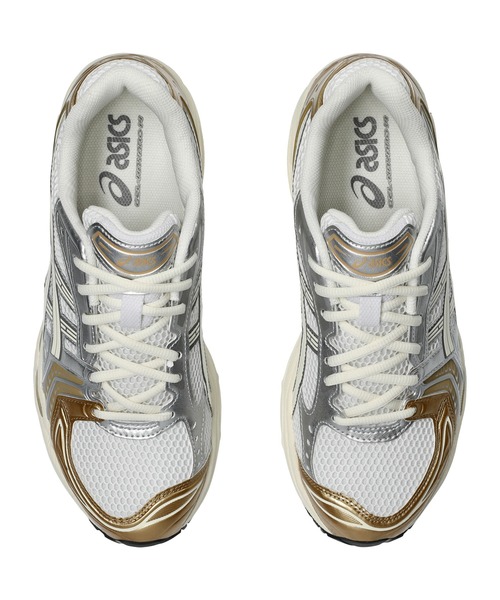 ASICS（アシックス） ローカットスニーカー 23.5 ホワイト×シルバー