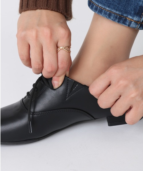 「AcureZ」 シューズ 22.0cm ブラック レディース_画像4