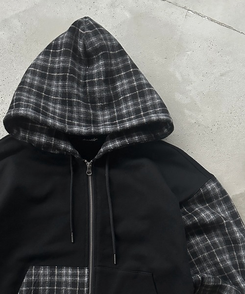 kutir（クティール） パーカー ASSORTED DOCKING ZIP PARKA／アソート