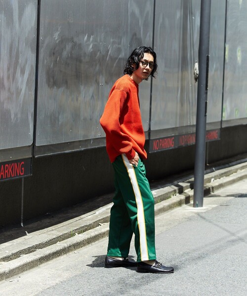 「FREAK'S STORE」 長袖ニット SMALL グリーン メンズの画像6