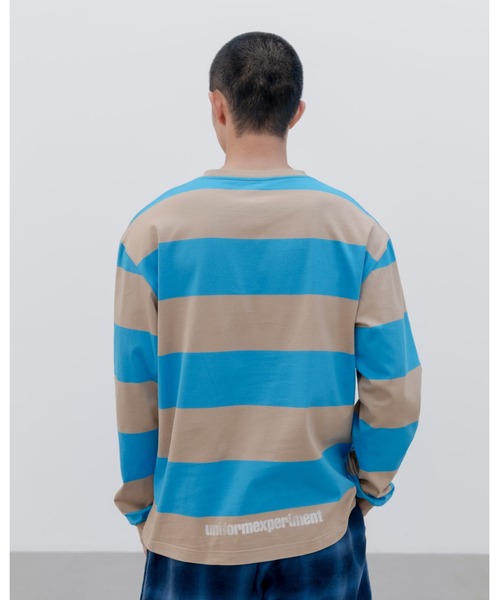 uniform experiment tシャツ BORDER L/S TEE メンズ レディース