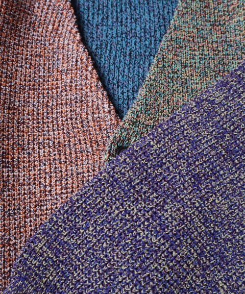 「ADPOSION」 ニットカーディガン X-LARGE イエロー レディース_画像5