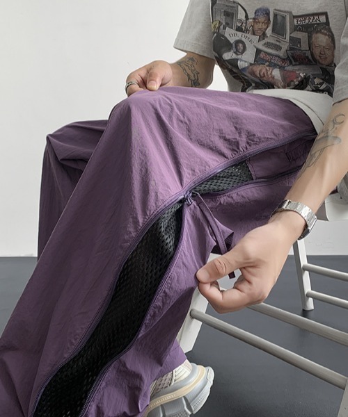 「link lot」 イージーパンツ L ブラック メンズ_画像6