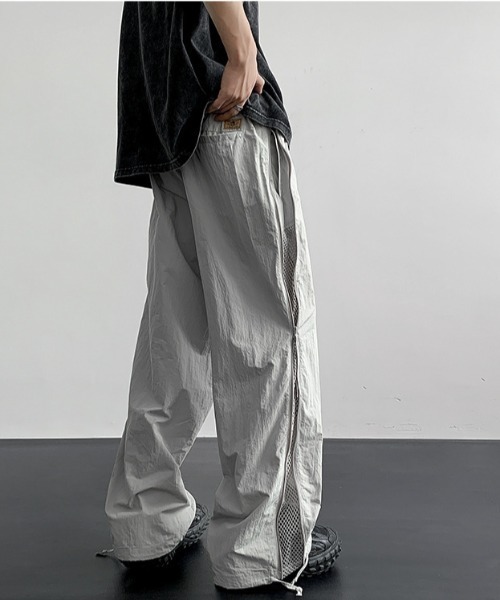 「link lot」 イージーパンツ L ブラック メンズ_画像7