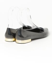 「ORiental TRaffic」 フラットパンプス 39 ブラック レディースの画像2