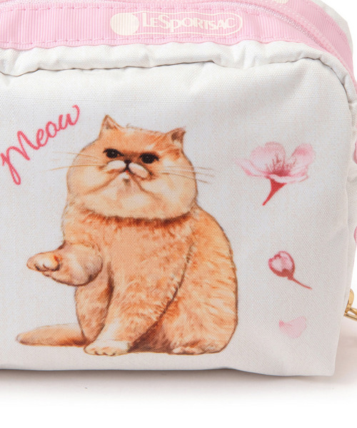 LeSportsac（レスポートサック） ポーチ SQUARE COSMETIC サクラ