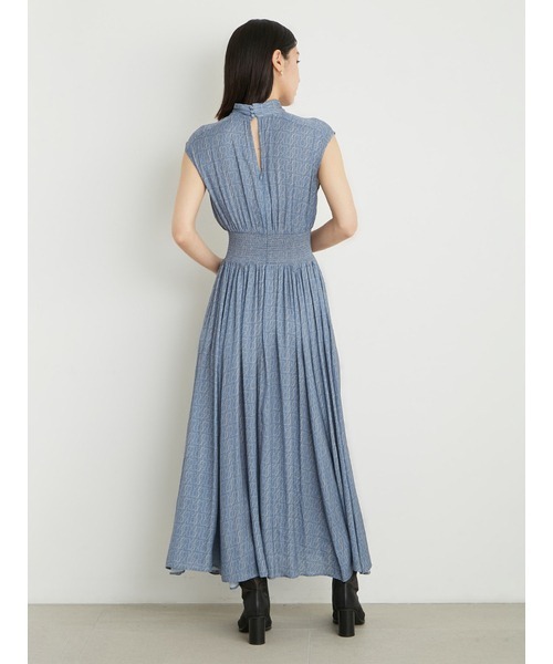 「LILY BROWN」 ノースリーブワンピース 1 グリーン レディースの画像