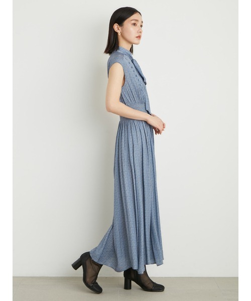 「LILY BROWN」 ノースリーブワンピース 1 グリーン レディースの画像