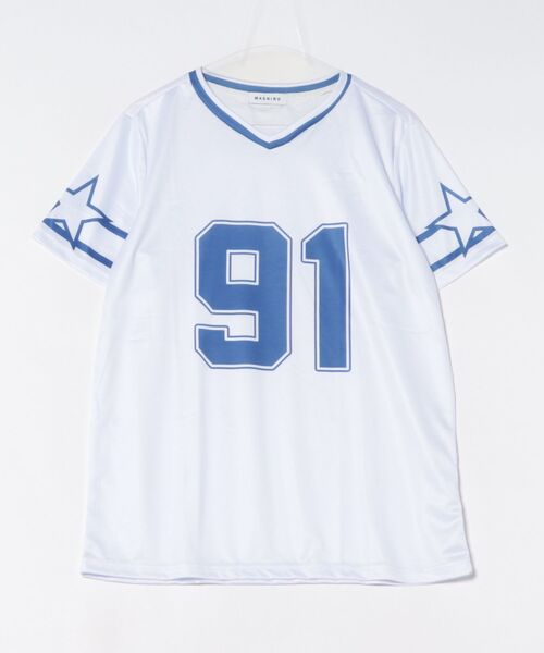 YellowBucks アメリカンフットボールシャツ M VIBGYOR tシャツ アメリカンフットボール シャツ Y2K 韓国 ヒップ