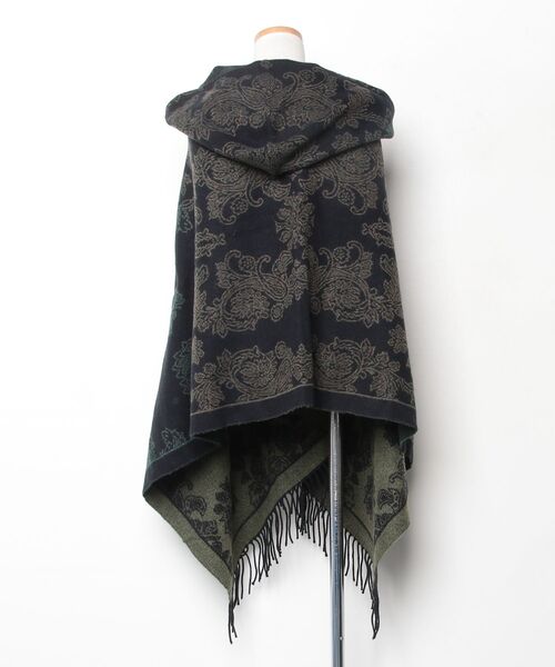 「OSMOSIS」 ストール FREE ブラック レディース_画像2