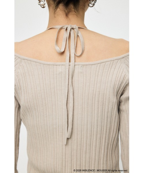 MOUSSY（マウジー） ニット セーター INSILENCE OFF SHOULDER ニット