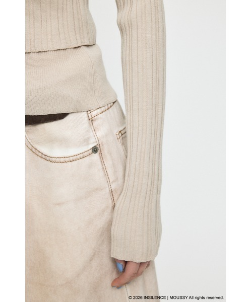 MOUSSY（マウジー） ニット セーター INSILENCE OFF SHOULDER ニット