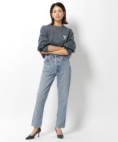 「AGOLDE」 デニムパンツ 25inch ライトブルー レディース_画像3