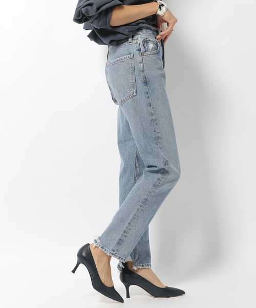 「AGOLDE」 デニムパンツ 25inch ライトブルー レディース_画像8