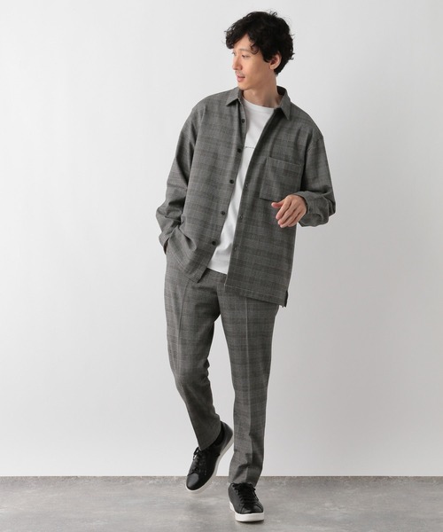 「GLOBAL WORK」 スラックス SMALL ブラック メンズ_画像6