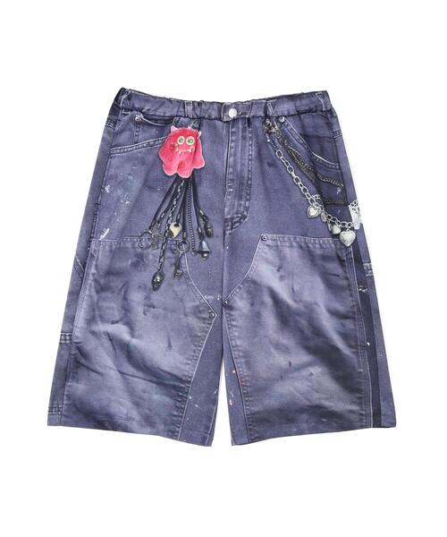 パンツ TALKING ABOUT THE ABSTRACTION/トーキングアバウトジアブストラクション/別注BAGGY SHORTS メンズの画像