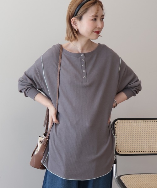 AMERICAN HOLIC（アメリカンホリック） ヘンリーネック tシャツ 