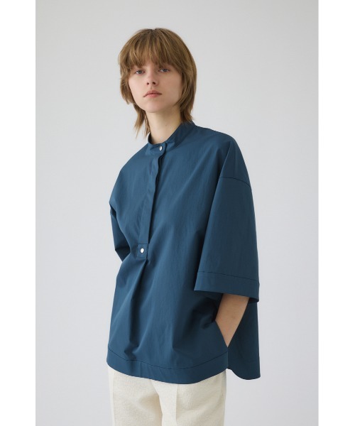 RIM.ARK ブラウス シャツ Band collar detail tops バンドカラー