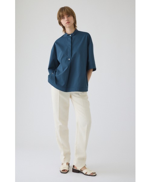 RIM.ARK ブラウス シャツ Band collar detail tops バンドカラー