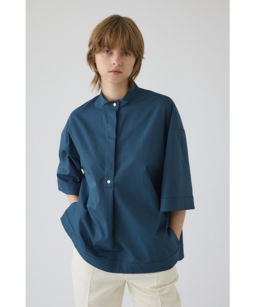 RIM.ARK ブラウス シャツ Band collar detail tops バンドカラー