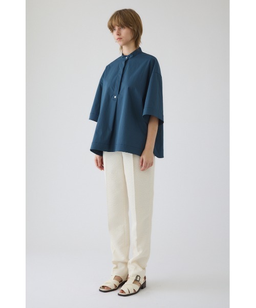 RIM.ARK ブラウス シャツ Band collar detail tops バンドカラー 