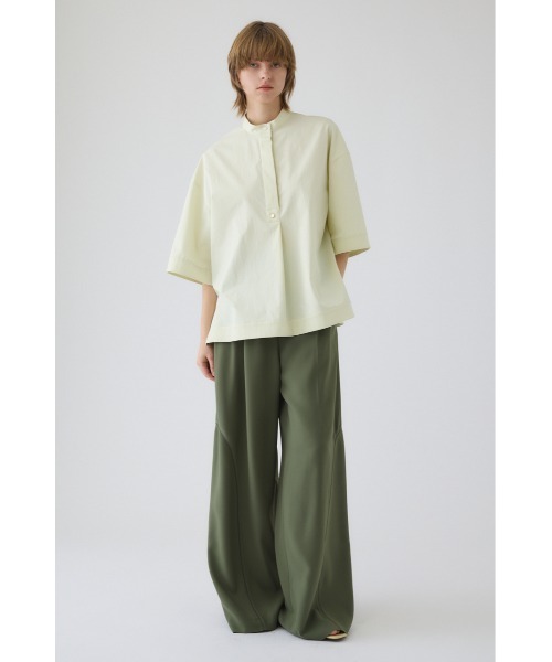 RIM.ARK ブラウス シャツ Band collar detail tops バンドカラー 